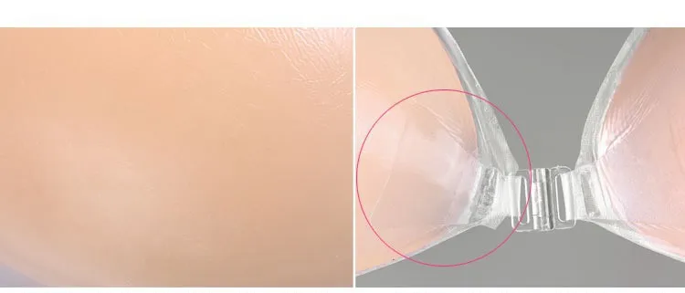 Бюстгальтер пуш ап силиконовый без бретелек незаметный бюстгальтер|bra free|bras for large