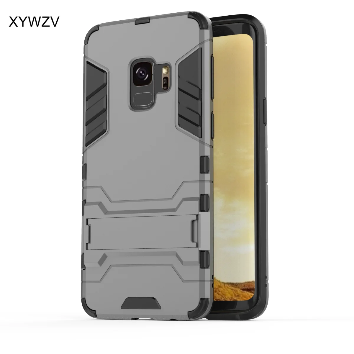 For Samsung Galaxy S9 Case Shockproof Luxury Armor Robot Soft Silicone Phone Cover |