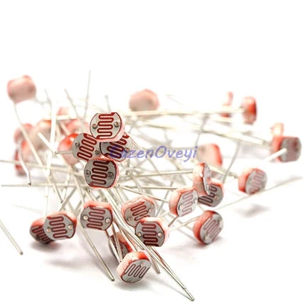 5pcs/lot 12528 light dependent resistor photoresistor resistor 12mm photosensitive resistance 35515