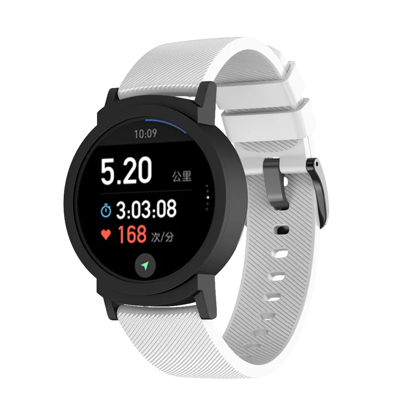 Сменный силиконовый браслет для часов умных Ticwatch E HSJ 19|Смарт-аксессуары| |