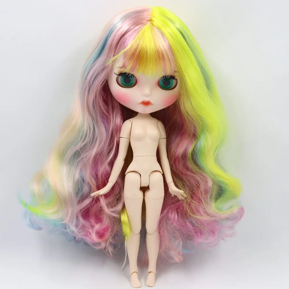 Кукла Blyth ICY DBS No.1010/1019/1049/6227/4268/3208/1010 красочные волосы резные губы матовые
