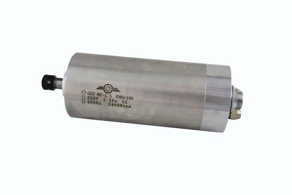 Двигатель шпинделя водяного охлаждения 1 5 кВт для маршрутизаторов с ЧПУ|Шпиндель