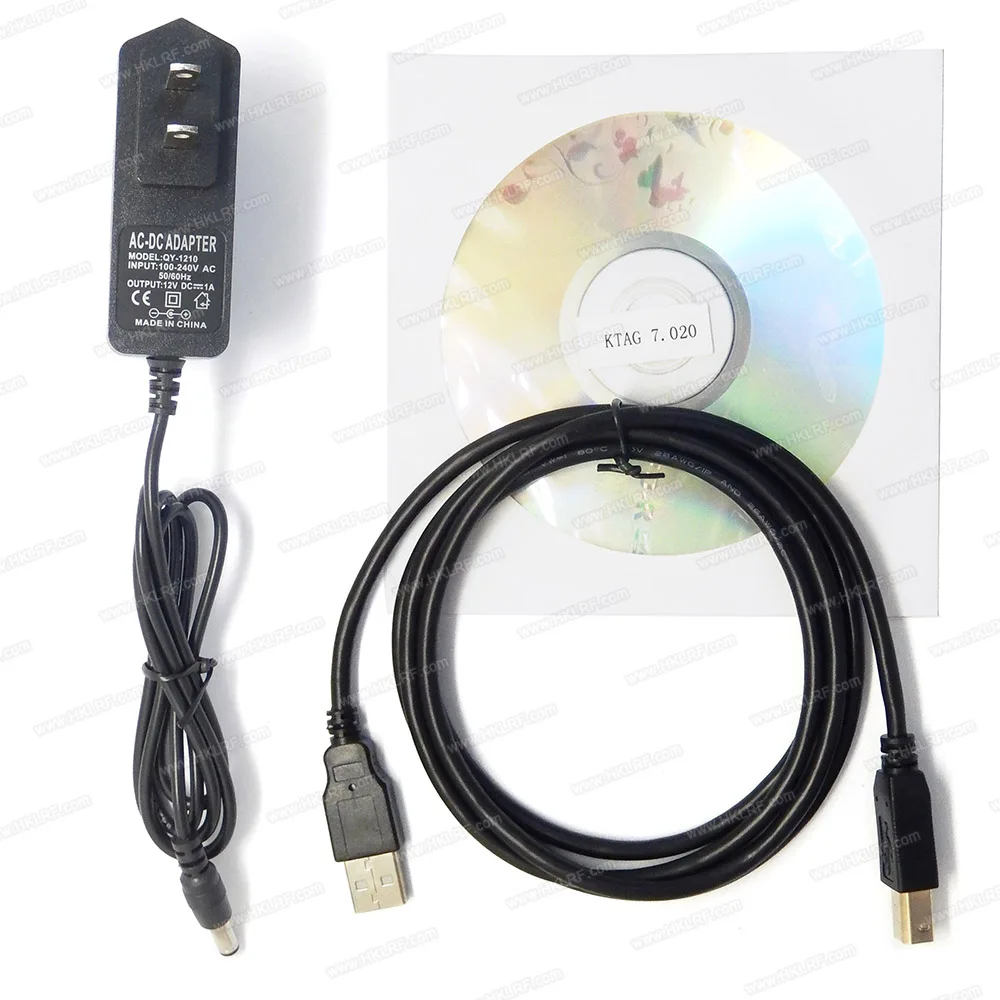 KTAG 7 020 V2.25 ECU программист красный PCB евро онлайн Версия OBD2 менеджер Тюнинг набор