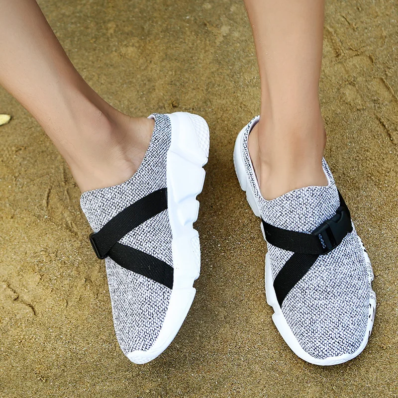 Шлепанцы Lizeruee мужские легкие пляжные сандалии сланцы летняя камуфляжная обувь