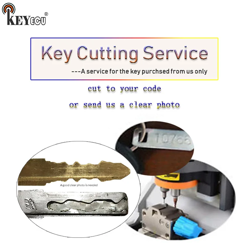 KEYECU машина ключ Режущий сервис для всех марок и моделей только покупки в нашем