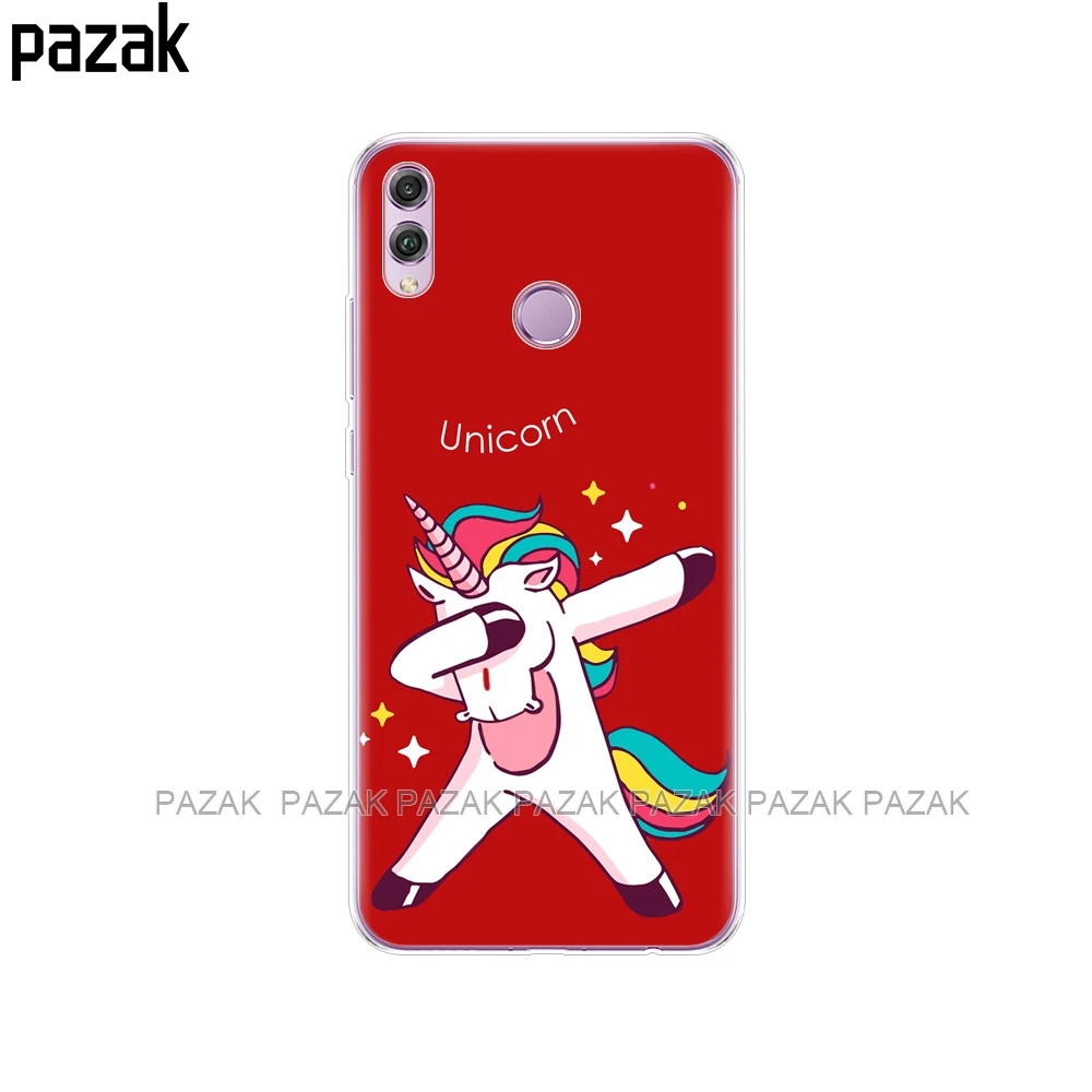 34497 Силиконовый чехол для huawei honor 8x, чехлы 6,5 дюйма, мягкая задняя крышка из ТПУ для huawei honor 8x, Защитные чехлы для телефонов, оболочка, чехлы - Цвет: 34497