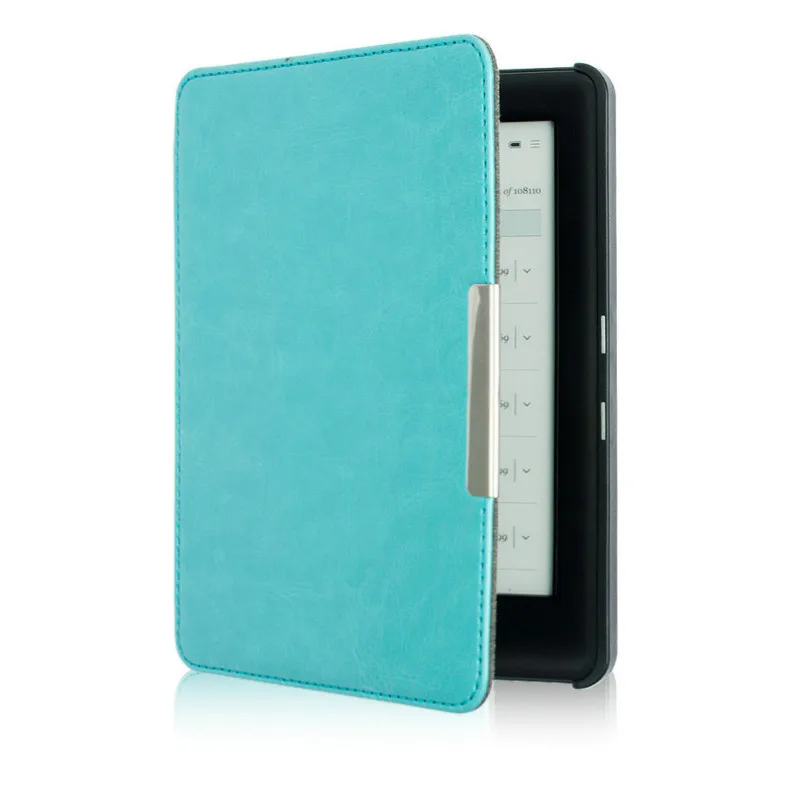 6 дюймов книги чехол для KOBO GLO HD Магнитный авто сна тонкий PU кожа таблетки защитный