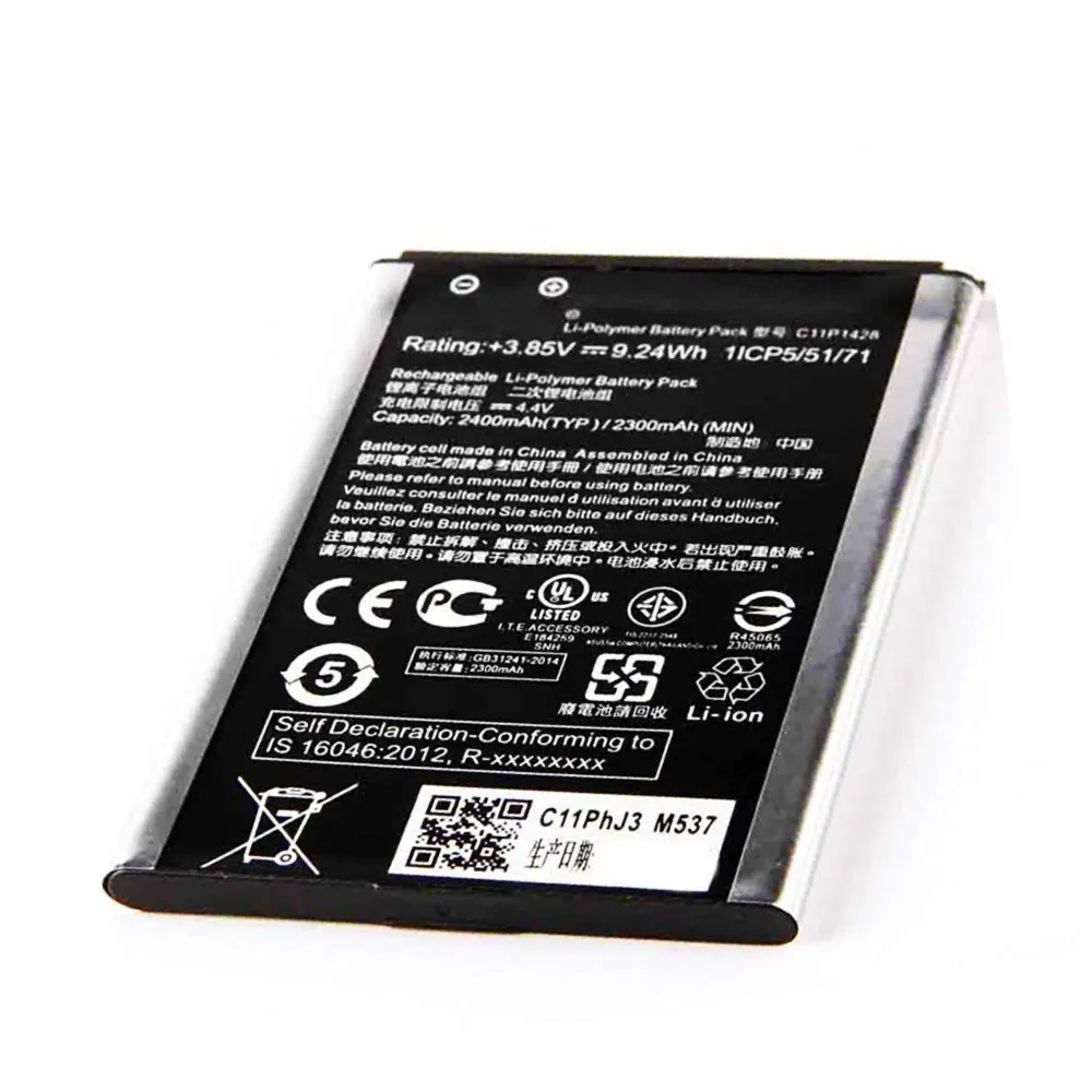 C11P1428 2400 мАч для Asus Zenfone 2 Zenfone2 Laser ZE500KL ZE500KG 5 &quotZ00ED мобильный телефон аккумулятор
