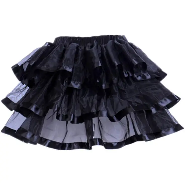 sexy corsets for women plus size party costume overbust burlesque corset and skirt set tutu corselet victorian fashion gowns - Цвет: 3704 Black