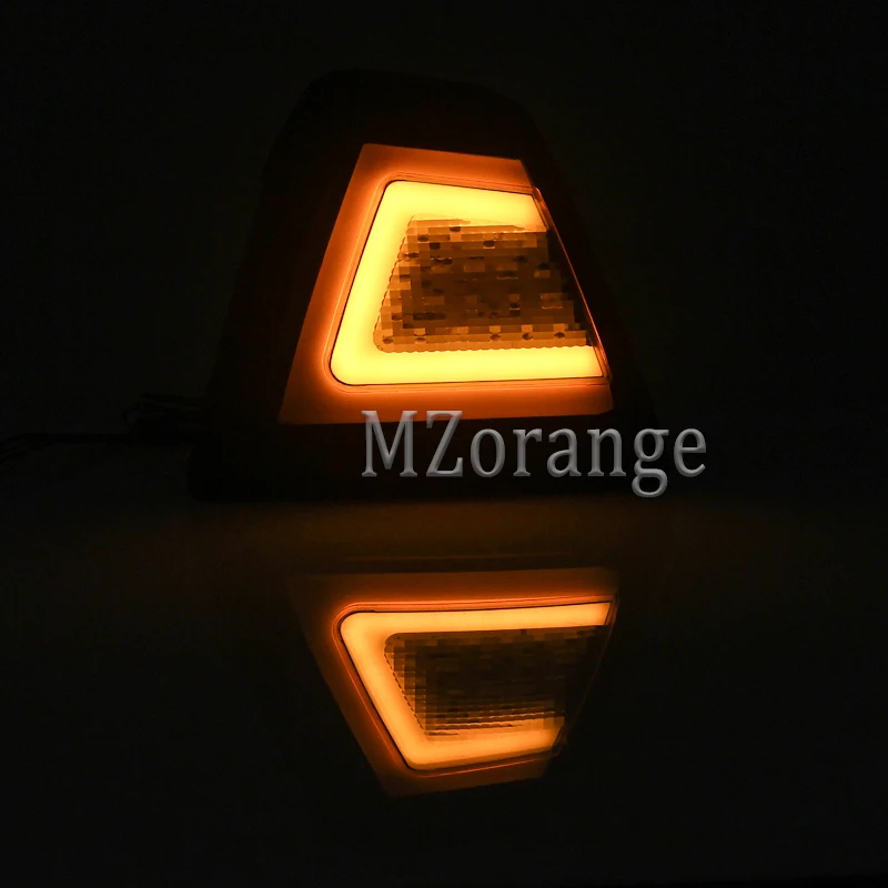 MZORANGE, 2 шт., четыре функции, для Honda Jazz Fit, задний отражатель, фары для вождения, торможения, поворотная лампа заднего хода