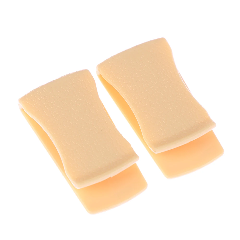 Черные дверные клейкие зажимы для приборной панели 1 пара многофункциональных