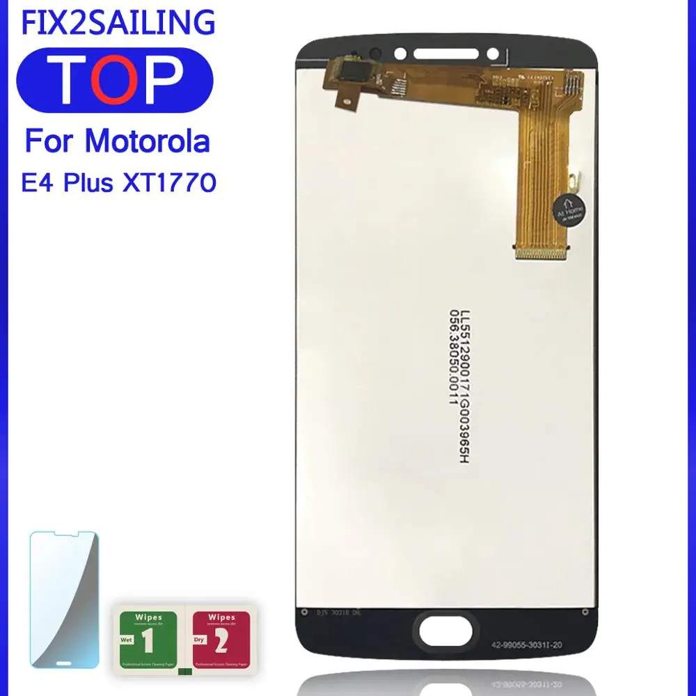 ЖК дисплей для Motorola Moto E4 Plus XT1770 XT1773 XT1771 XT1772 100% рабочий сенсорный экран дигитайзер