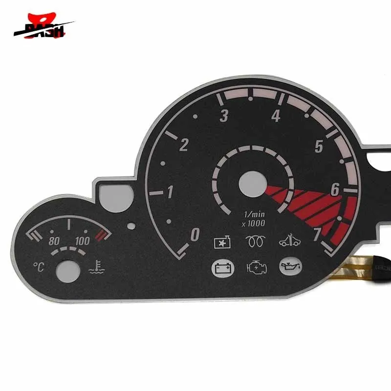 DASH EL Glow Gauge для Opel Astra G 1998 2005 обратная черная панель белый светильник(1301133 K