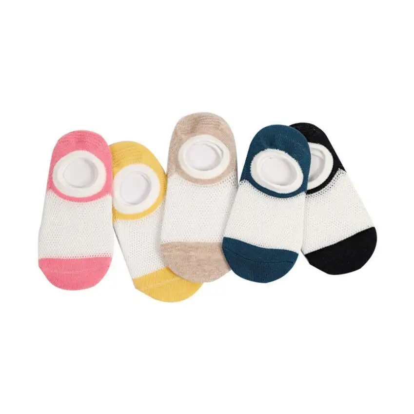 5 Pc Kids Socks 1 5 пара/лот, новые мягкие хлопковые короткие носки для мальчиков и девочек милые детские носки с рисунком улыбки для маленьких мальчиков и девочек - Цвет: 5 Pc Kids Socks 1