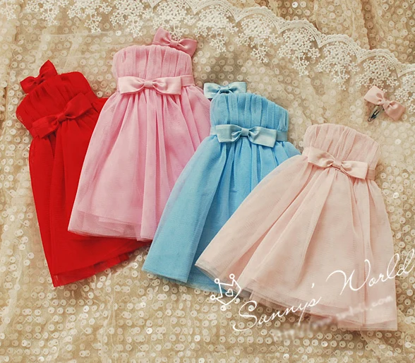 Красивое кружевное платье принцессы 5 цветов для куклы BJD 1/4 MSD, 1/3 SD13 SD16 Одежда для куклы CW9