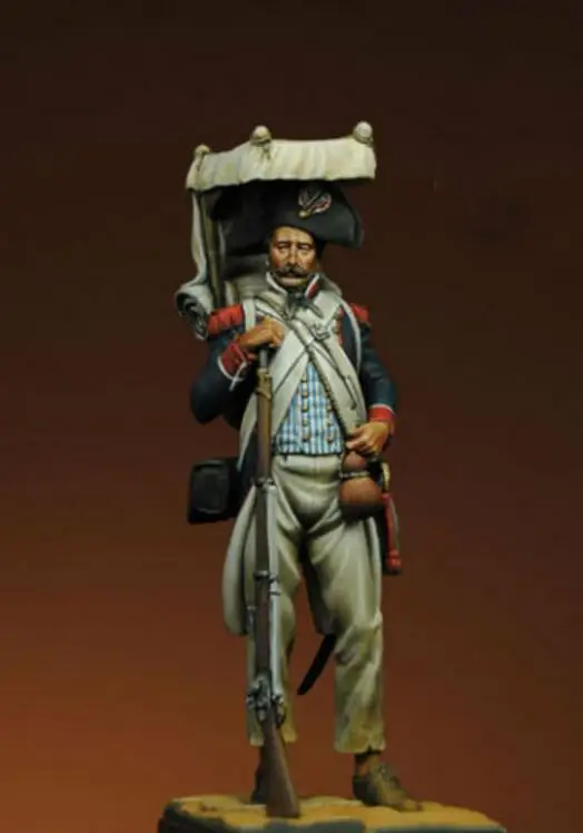1/24 смолы фигура Строительный набор Infantryman|Наборы для сборки моделей| |
