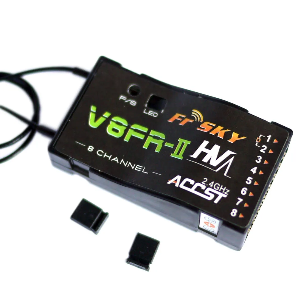 FrSky V8FR II 2 4G 8CH приемник HV версия для многороторных запчастей/ACCST RX|frsky v8fr-ii|frsky 8chfrsky