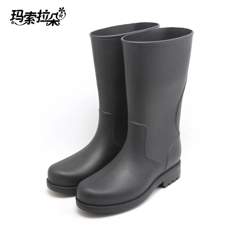 Новинка 2016 зимние резиновые непромокаемые сапоги рыбацкие немецкой обуви