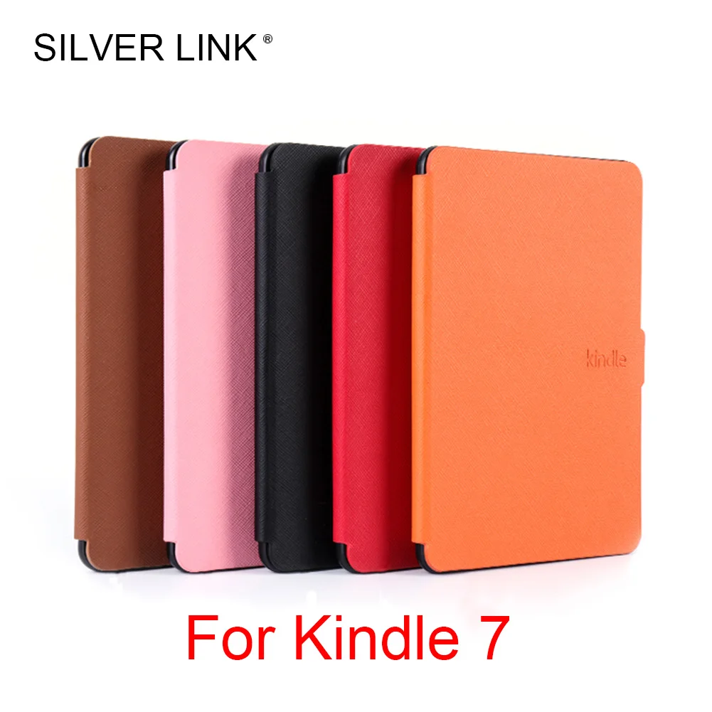 Чехол для Kindle 7 из искусственной кожи Обложка Skin разноцветный с функцией