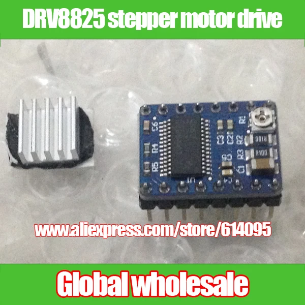 StepStick DRV8825 для 3D принтера шаговый двигатель 4 слойная печатная плата + радиатор/Reprap