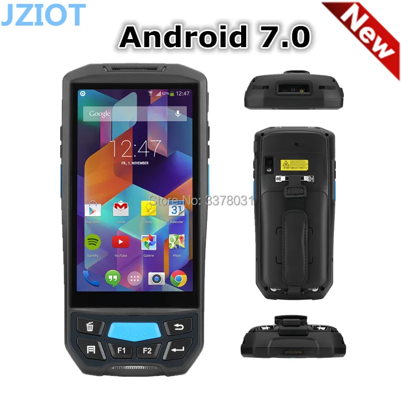 Печатная машина для биллинга Android с термопринтером Ручной терминал 1d считыватель