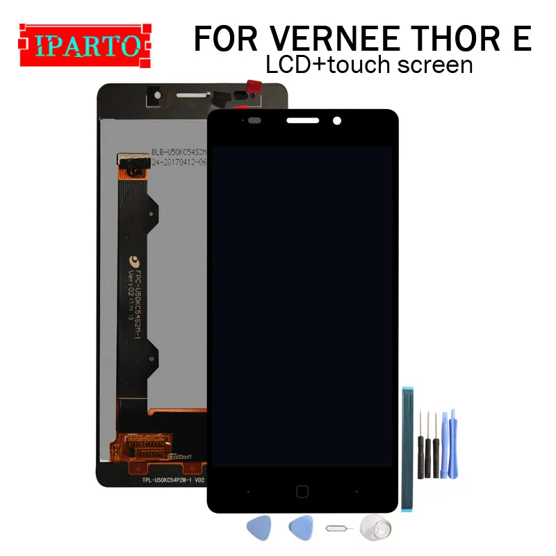 5 0 дюймовый ЖК дисплей VERNEE THOR E + кодирующий преобразователь сенсорного экрана в