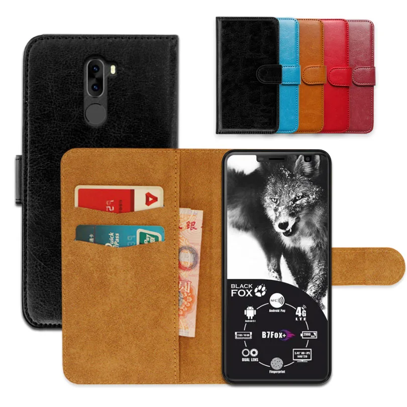 Роскошный чехол бумажник для чернобурой лисицы B7 из искусственной кожи