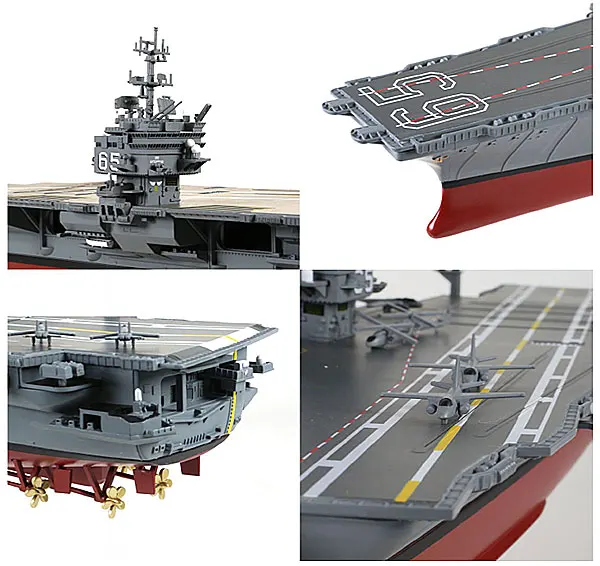 FOV 1/700 масштаб USS предприятие CVN-65 авианосец литой металлический военный корабль модель игрушки для коллекции, подарок