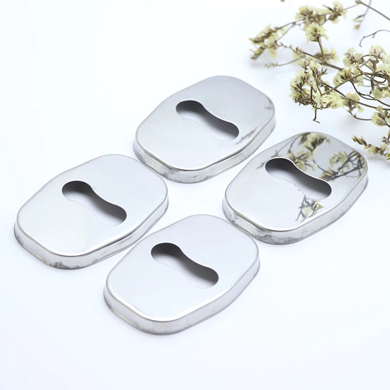 4 шт. автомобильный корпус нержавеющая Защитная крышка стальная дверная застежка