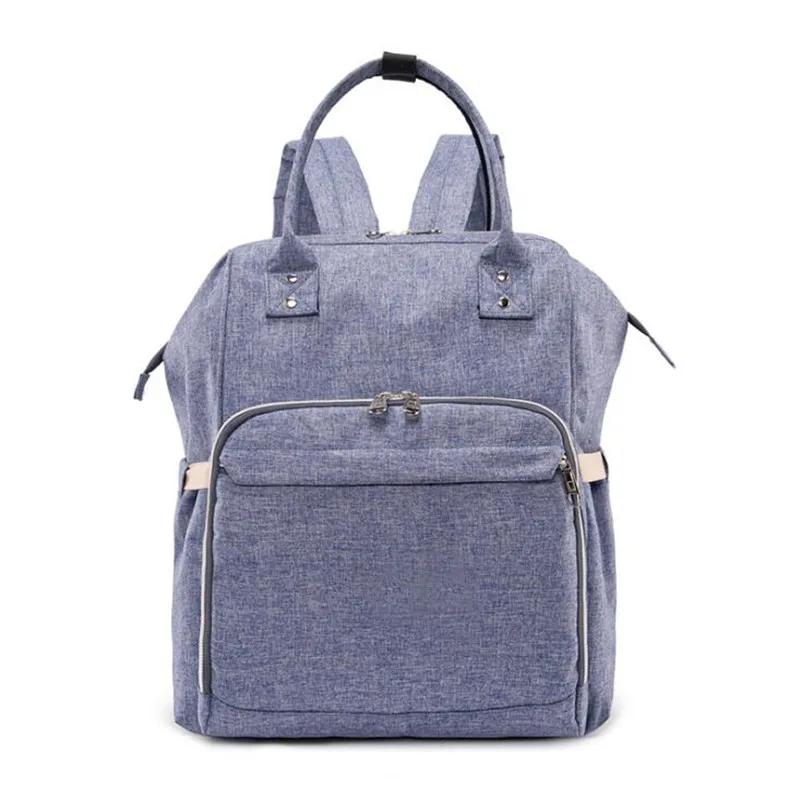 Purple with hooks Прямая поставка, сумка для подгузников, сумка для мам, сумки для подгузников для детских колясок, сумка большой емкости, рюкзак для путешествий, сумка для кормления, уход за ребенком - Цвет: Purple with hooks