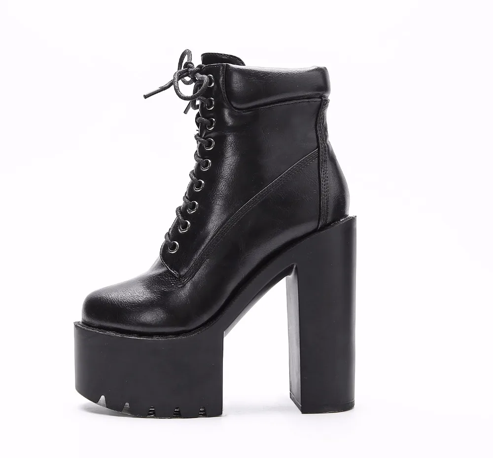 Пикантные Клубные туфли в западном стиле коричневого цвета на высоком каблуке 15