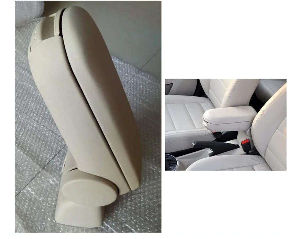 Для Fabia подлокотник коробка Roomster поручень коробка с промежуточным поручнем коробка для хранения