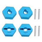 Шестигранный алюминиевый ступицы для колес, 4 шт., 7 мм-12 мм, адаптер 118 поворота 110 для Wltoys A949 A959 A969 A979 K929, обновленные детали для радиоуправляемого автомобиля