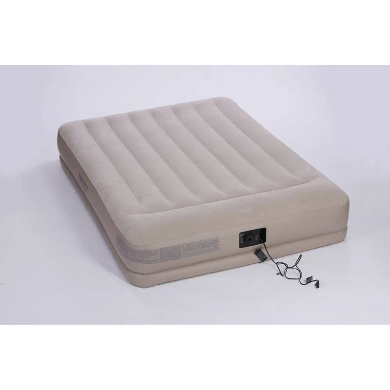 INTEX 67748 152*203*38 см полоса Встроенный Электрический насос воздушный матрас надувная