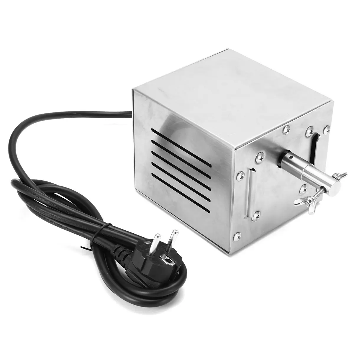220V Приводное устройство для электробарбекю Нержавеющая сталь Электрический гриль ростер с вертелом Пикник приводное устройство для электробарбекю Кухня прибор части Замена 40/80kgs Ёмкость - Цвет: 220V