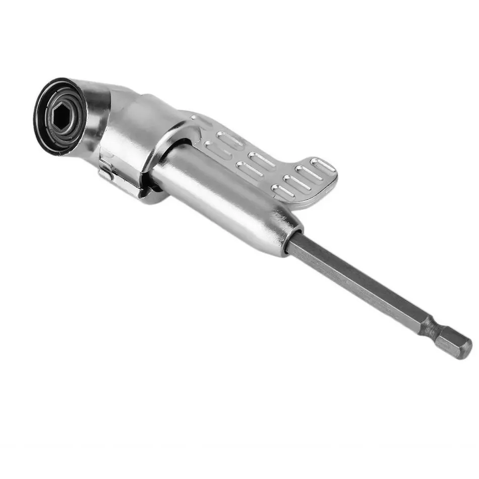 Отвертка угловая отвертка адаптер фланец большого пальца Выкл набор головка