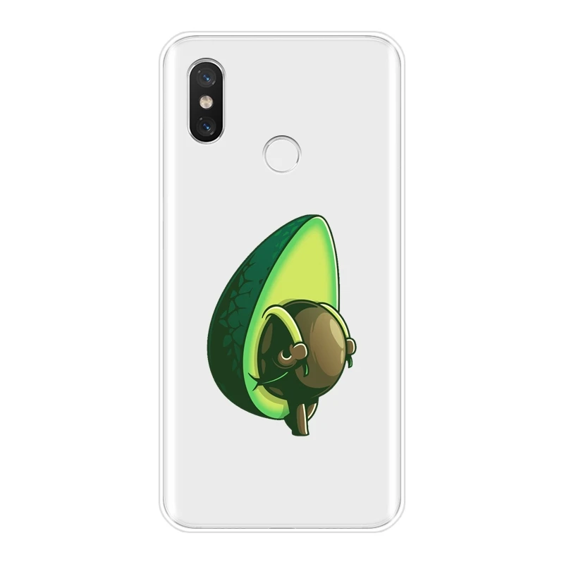 Чехол для телефона Xiaomi Mi A1 A2 8 Lite SE Забавный Мягкий силиконовый чехол накладка с