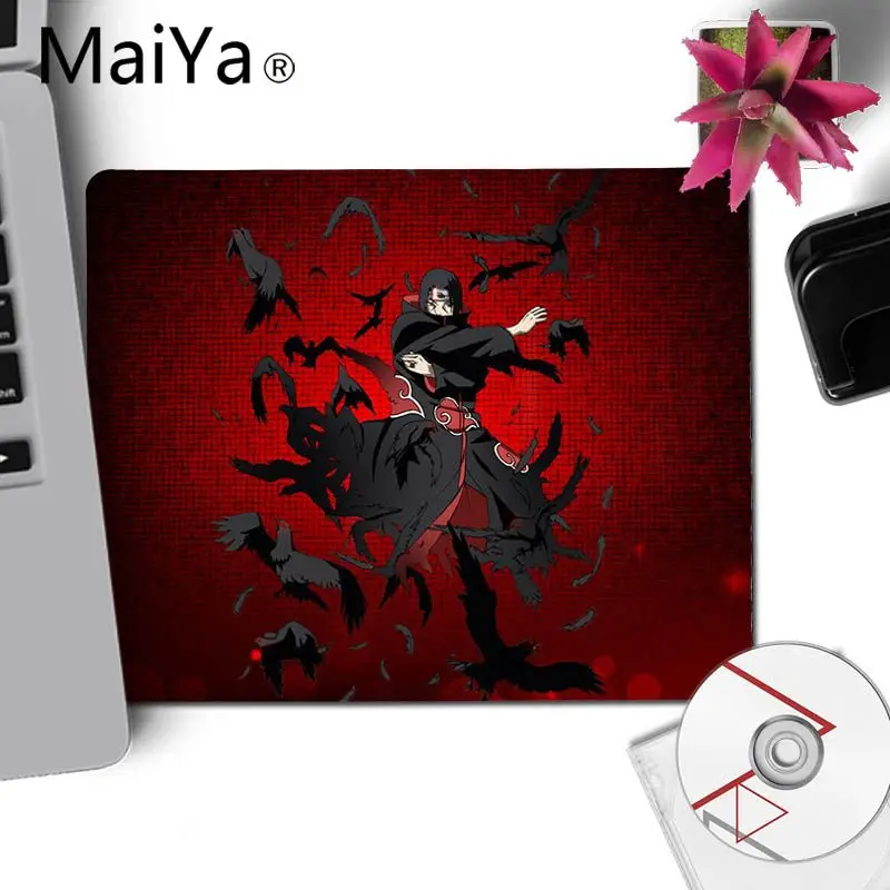 MaiYa Cool New cool Аниме Акацуки Наруто красивый коврик для мышки в стиле аниме геймер скорость мыши розничная маленький резиновый коврик для мыши