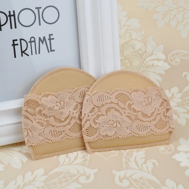 Новый дизайн женские хлопковые кружевные туфли нескользящие носки с невидимой