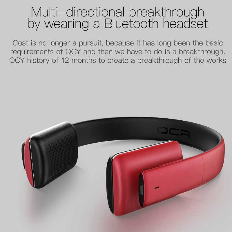 2017 QCY QCY50 беспроводные Bluetooth наушники CVC6.0 шумоподавления гарнитуры геймера hifi 3D