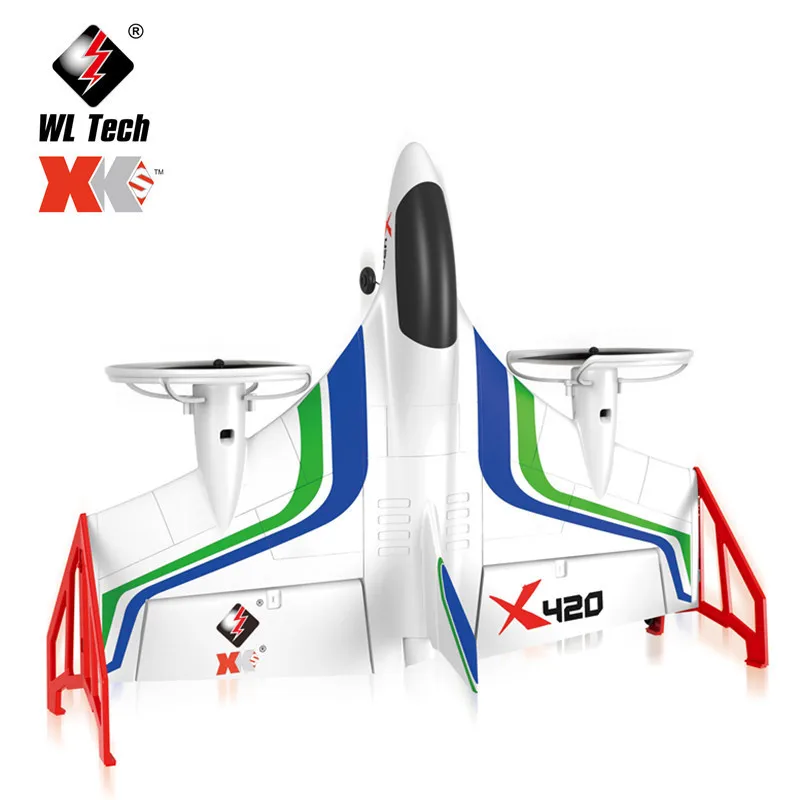IMPULLS wltoys X420 планер из пеноматериала самолет 6 осевой гироскоп бесщеточный