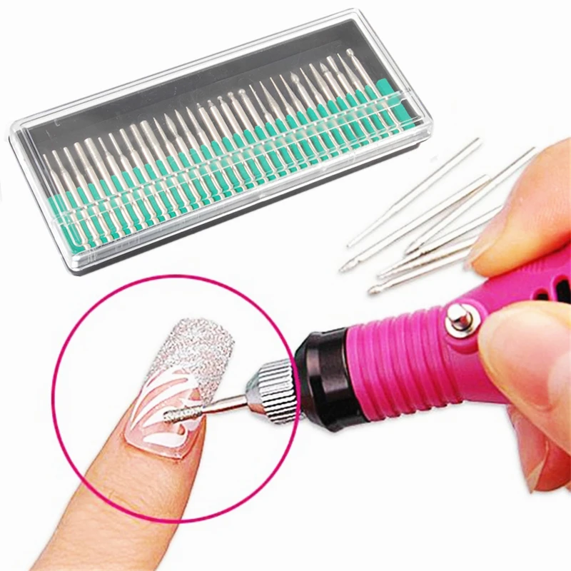 30 шт./компл. ногтей сверла профессиональный Электрический Маникюр Педикюр