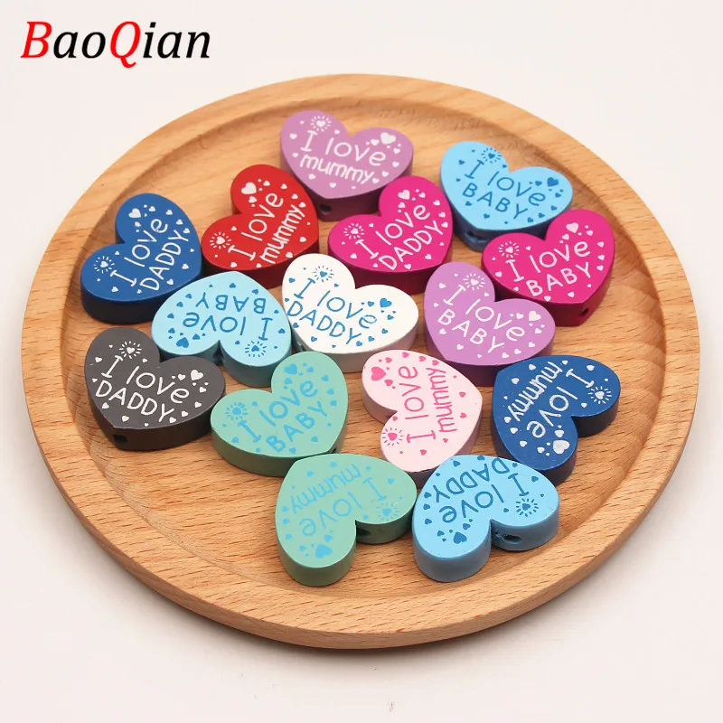 10 шт./партия, деревянные бусины в форме сердца, 23 х29 мм 10 шт./партия, деревянные бусины в форме сердца, 23 х29 мм