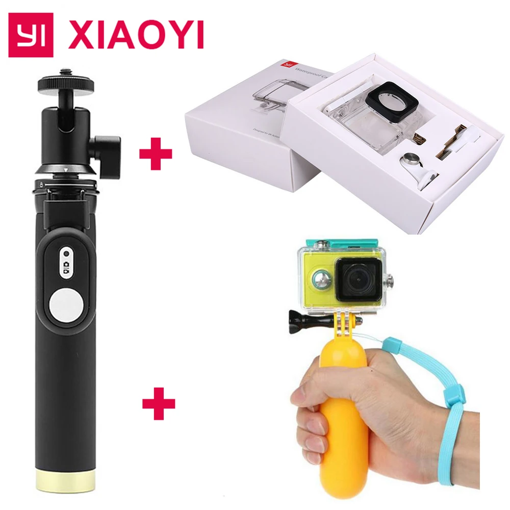 Водонепроницаемый корпус для Xiaoyi yi 4K II 2 Пульт дистанционного управления селфи