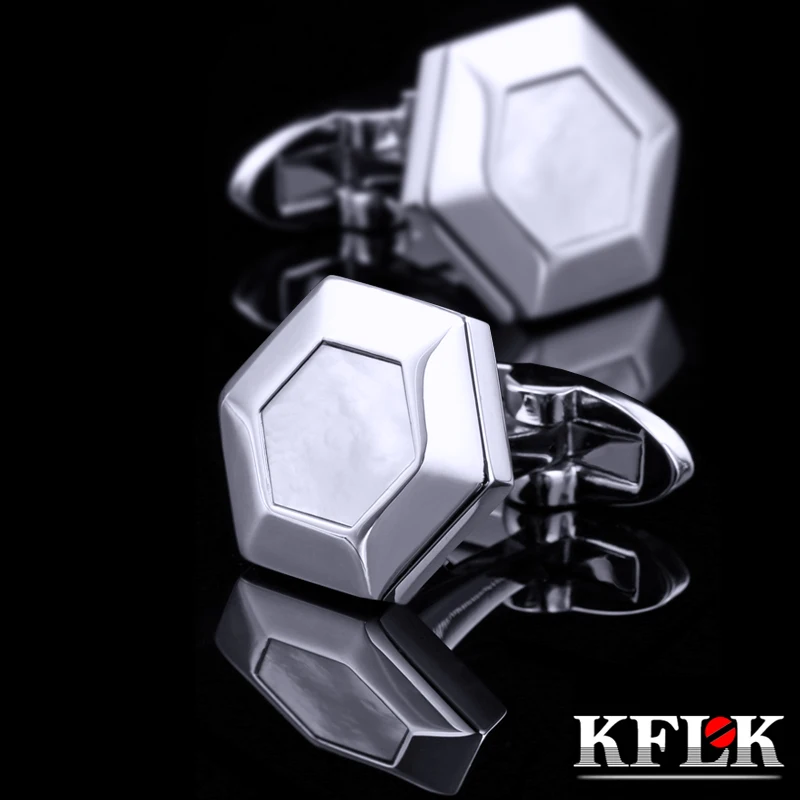 Мужские запонки на пуговицах KFLK роскошные для свадебных торжеств и жениха