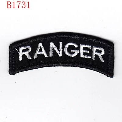 Армии США 75th RANGER военный тактический боевой дух полный вышивка патч - Цвет: B1731
