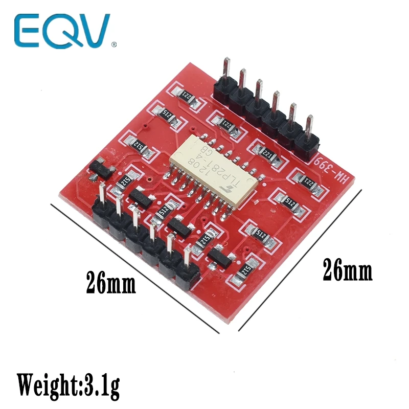 TLP281 4 канальный опто изолятор IC модуль для Arduino Расширительная плата высокий и