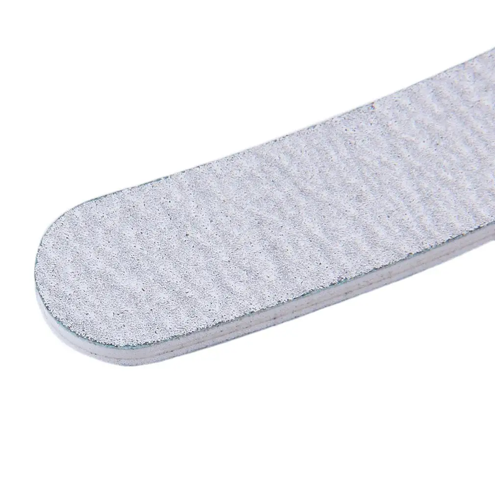 5 шт. изогнутые пилочки для ногтей двухсторонний зернистый банан/Бумеранг Эмери