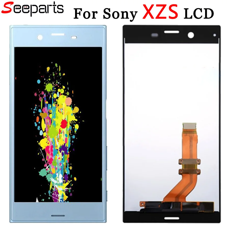 ЖК дисплей для Sony Xperia XZs сенсорный экран дигитайзер в сборе без рамки замена G8231
