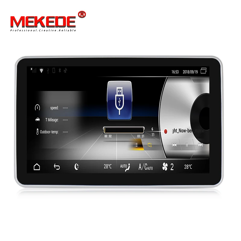 MEKEDE 9 &quotAndroid 7 1 32G ROM автомобильное радио GPS навигация для Benz A class W176 2013-2015 Радио